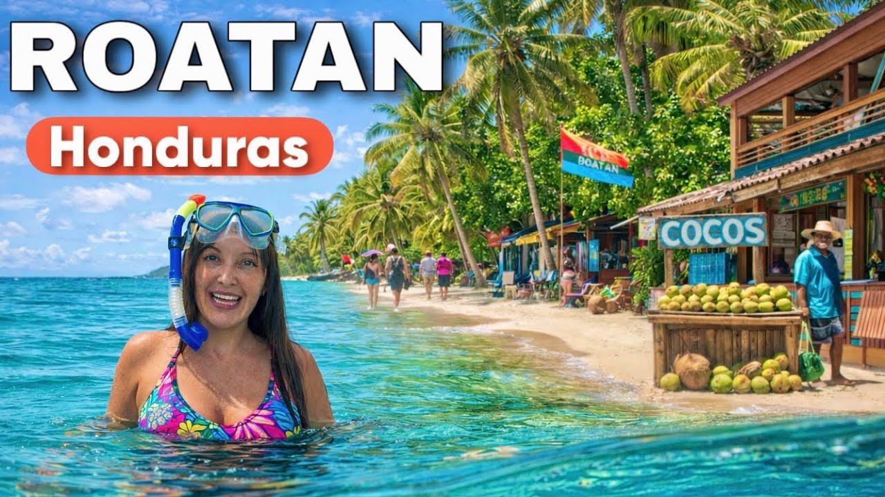 QUÉ VER EN ROATAN EN PARADA DE CRUCERO 🇭🇳