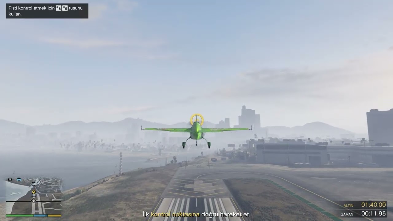 GTA5 Micheal ile Uçuş Okulu