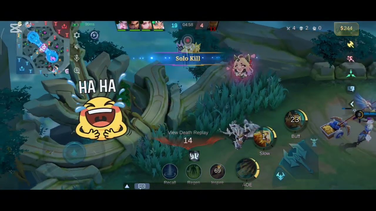 Erithel solo #mobilelegends #musicgames #music 
