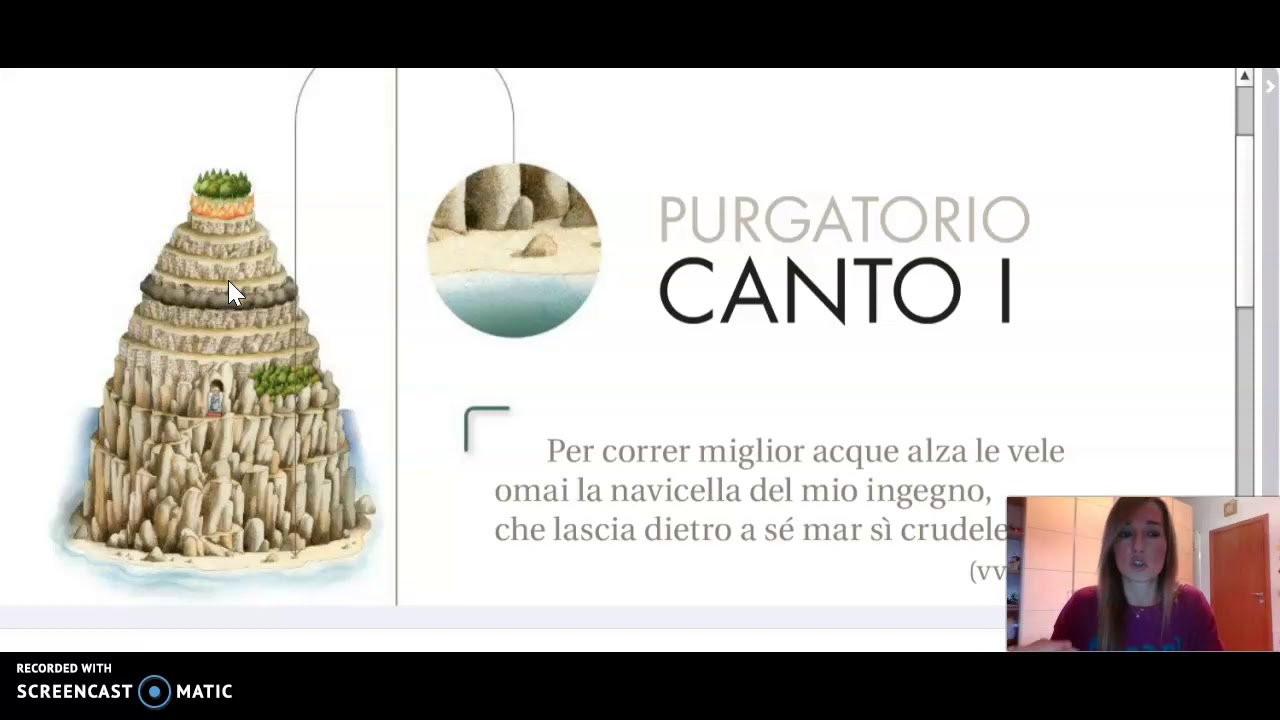 Introduzione al Purgatorio. canto I (vv. 1 - 24)