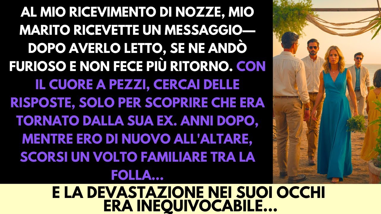 Al Mio Matrimonio Mio Marito Mi Ha Lasciata Per La Sua Ex — Anni Dopo Mi Ha Vista Sposare Un Altro