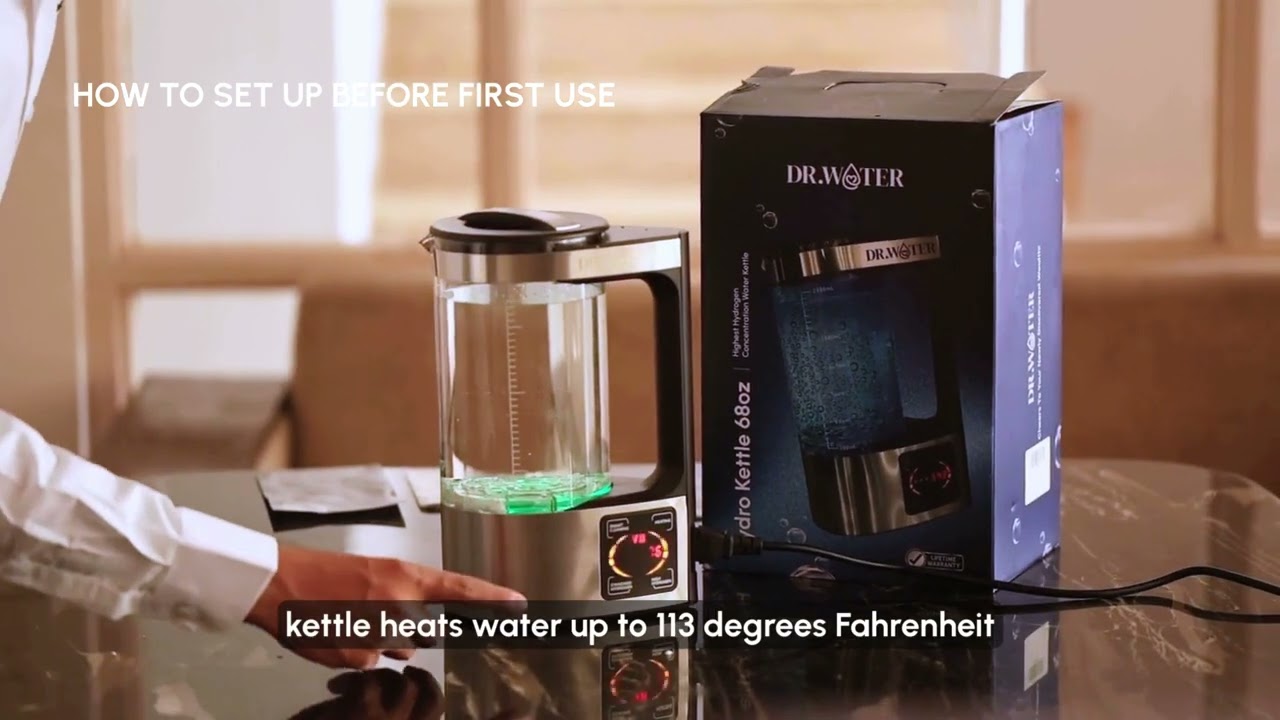 HydroKettle: unboxing and setup