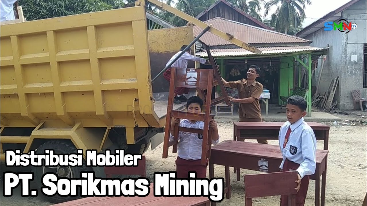 Bantuan mobiler dari Sorikmas Mining disambut antusias Murid SD Negeri 043 Muara Batang Angkola