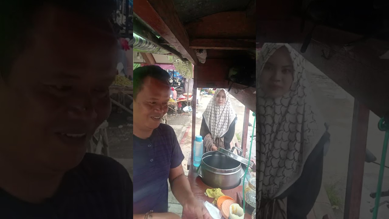 viral jualan es cincau pembelinya antri terus#streetfood 