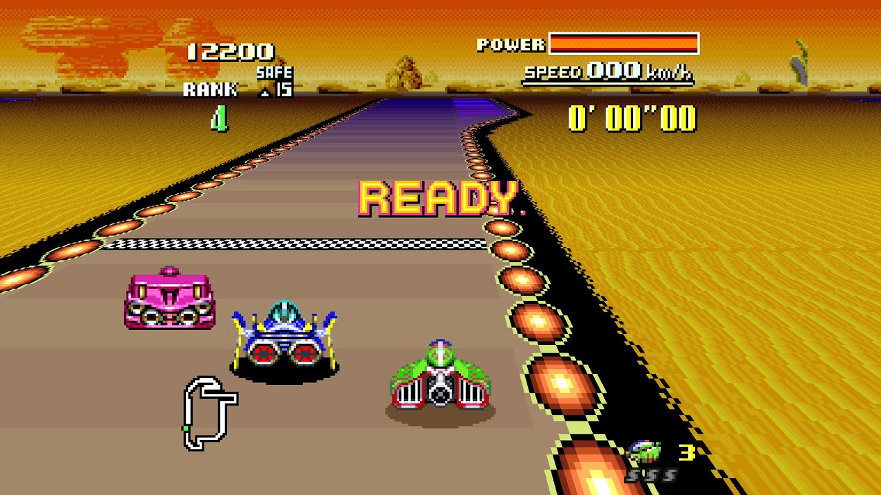 BS F-Zero Grand Prix 2 (SNES) WS 16:9 - bsnes-hd beta 10.4