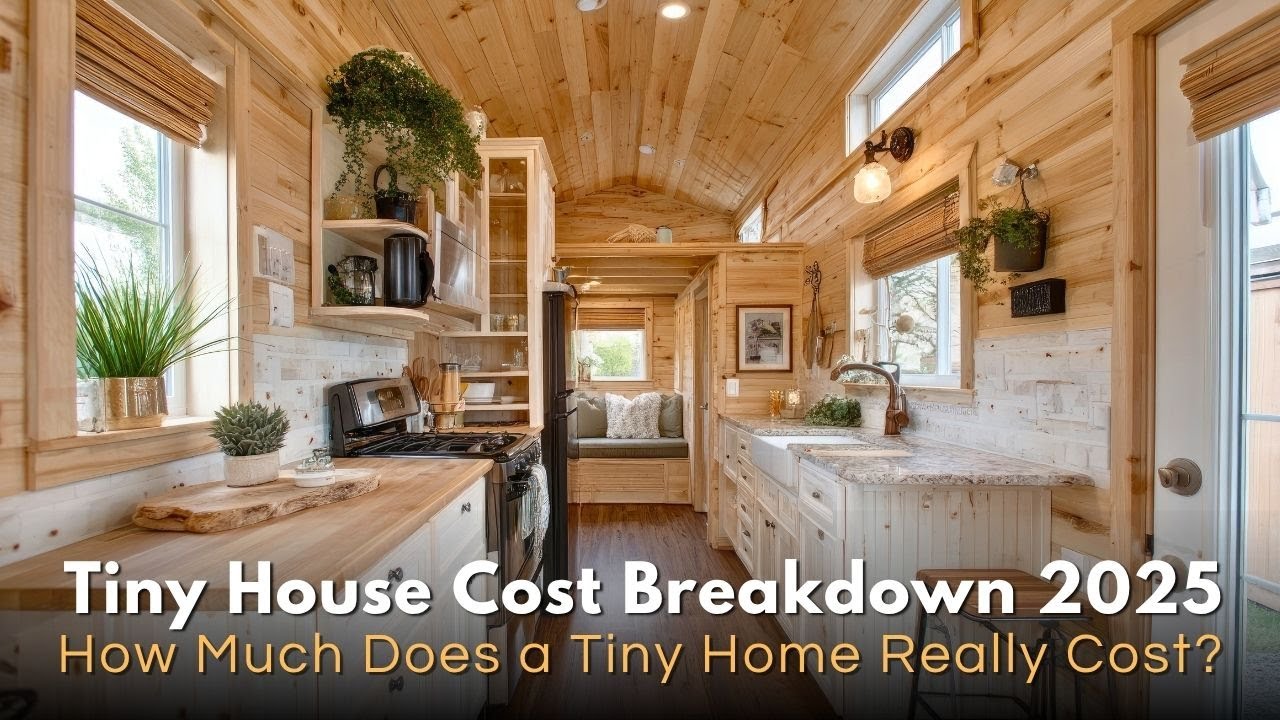 Tiny House Cost Breakdown 2025: How Much Does a Tiny Home Really Cost? | 4K
