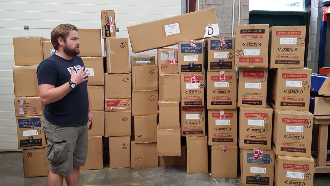 The biggest Tokyo Marui Airsoft unboxing we have ever done!