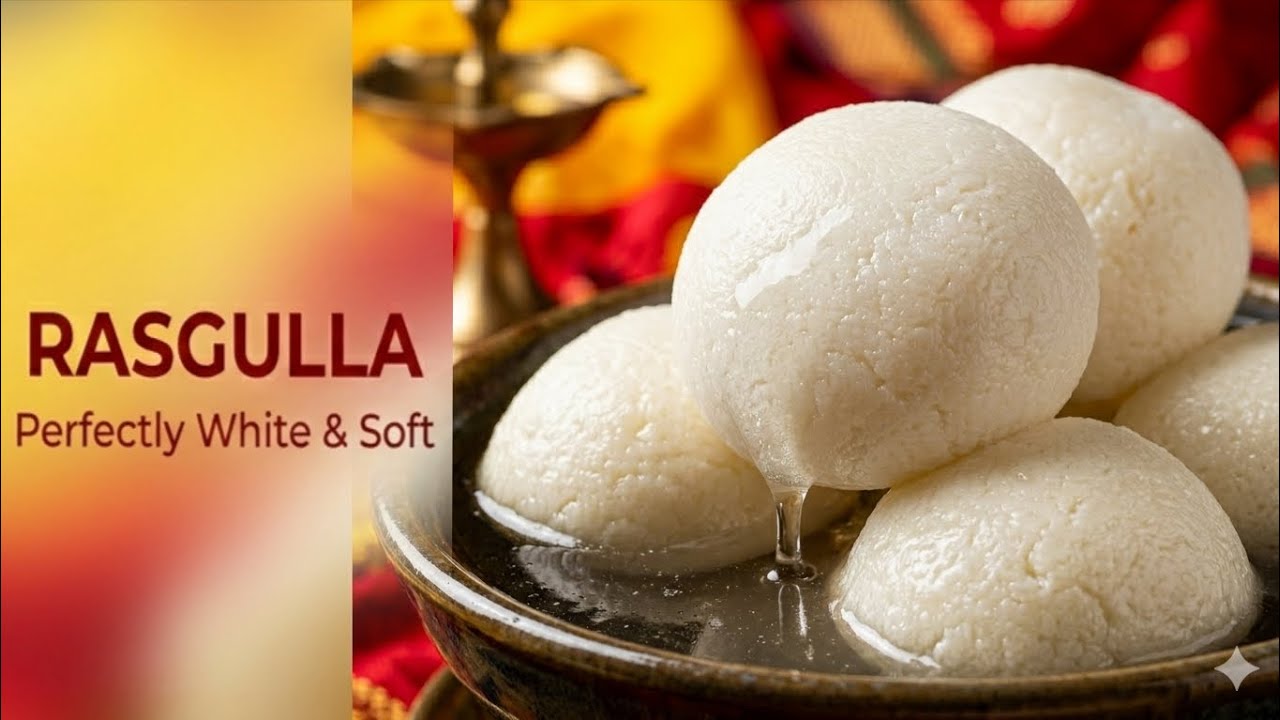 How to Make Market Style Rasgulla at Home | Step-by-Step Recipe 