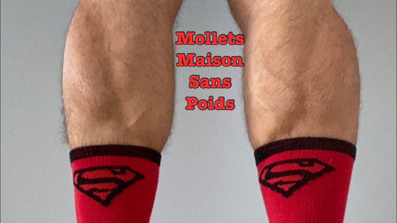 Entraînement de Mollets maison sans poids!!