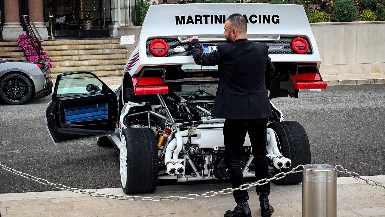 BILLIONAIRE WITH KIMERA EVO37 LEAVING HOTEL DE PARIS