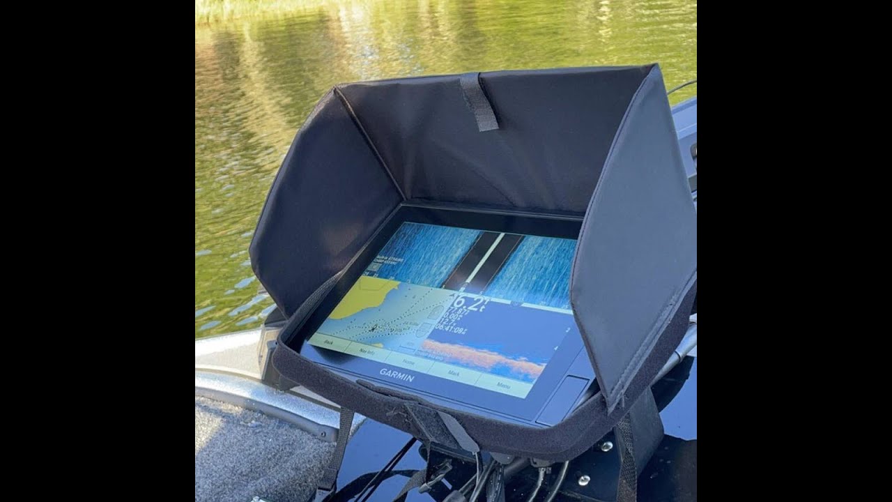 Ripalip Humminbird, Garmin, Lowrance SunShade/Visor