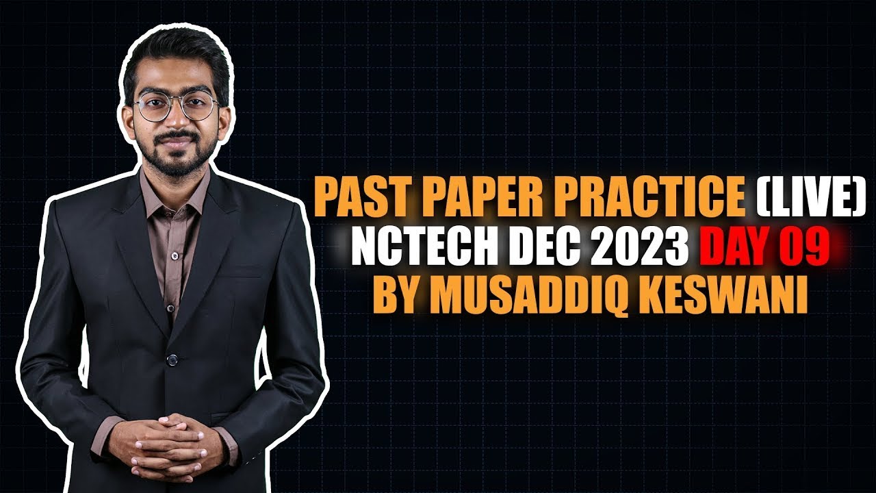 ACCA | SBL | Past Paper Practice | NCTech Dec 2023 | DAY 9