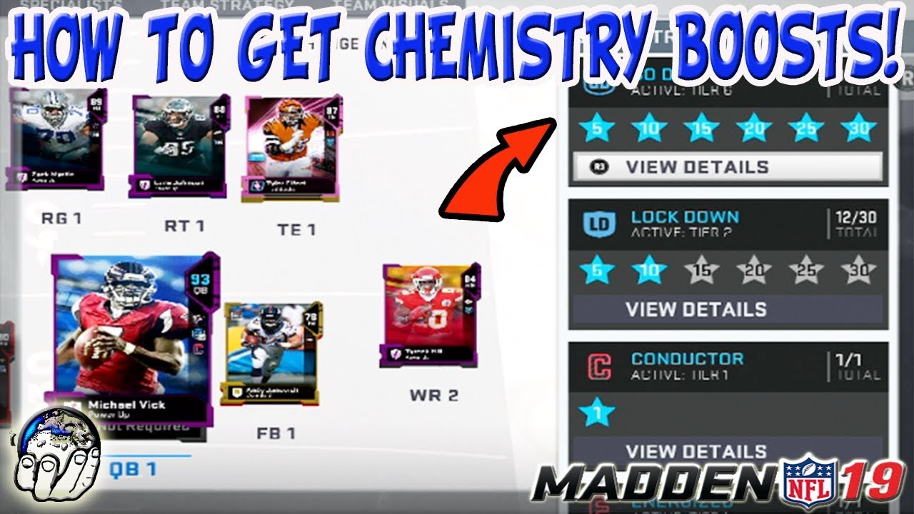 How to get Chemistry BOOSTS on any player in Madden 19 Ultimate Team! | Madden 19 Ultimate Team!