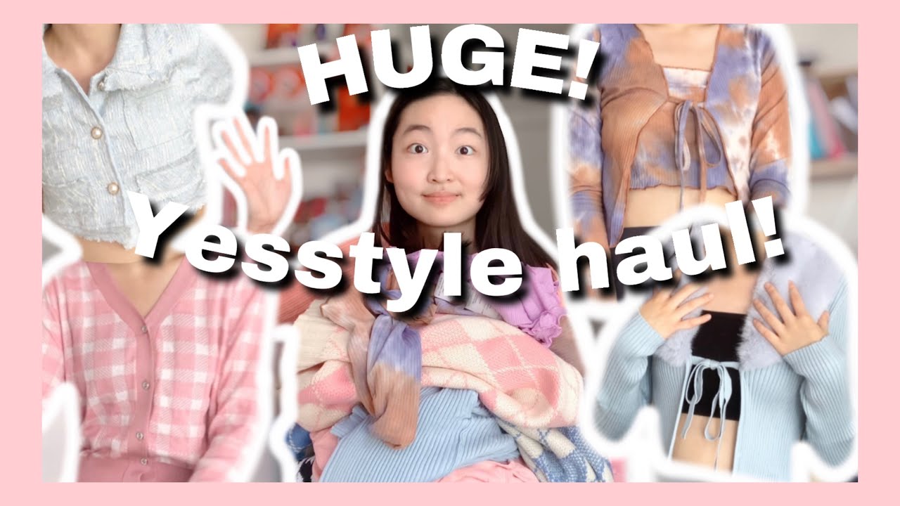 HUGE YESSTYLE try-on haul | 20 items (honest review) 2021 - Spring and Summer Yesstyle Try-on Haul
