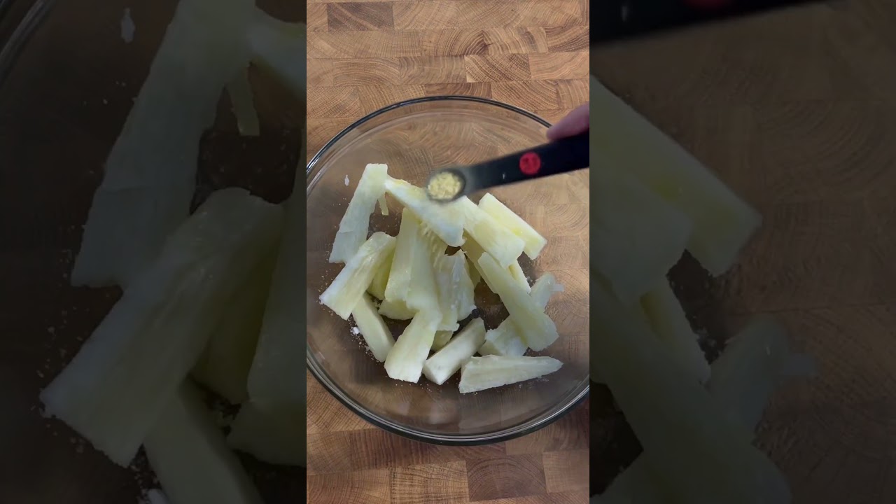 Crispy Air Fryer Yuca Fries