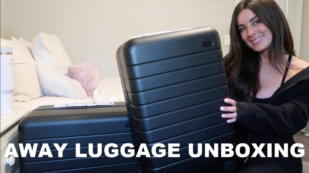 AWAY LUGGAGE UNBOXING | Gabrielle Lynn