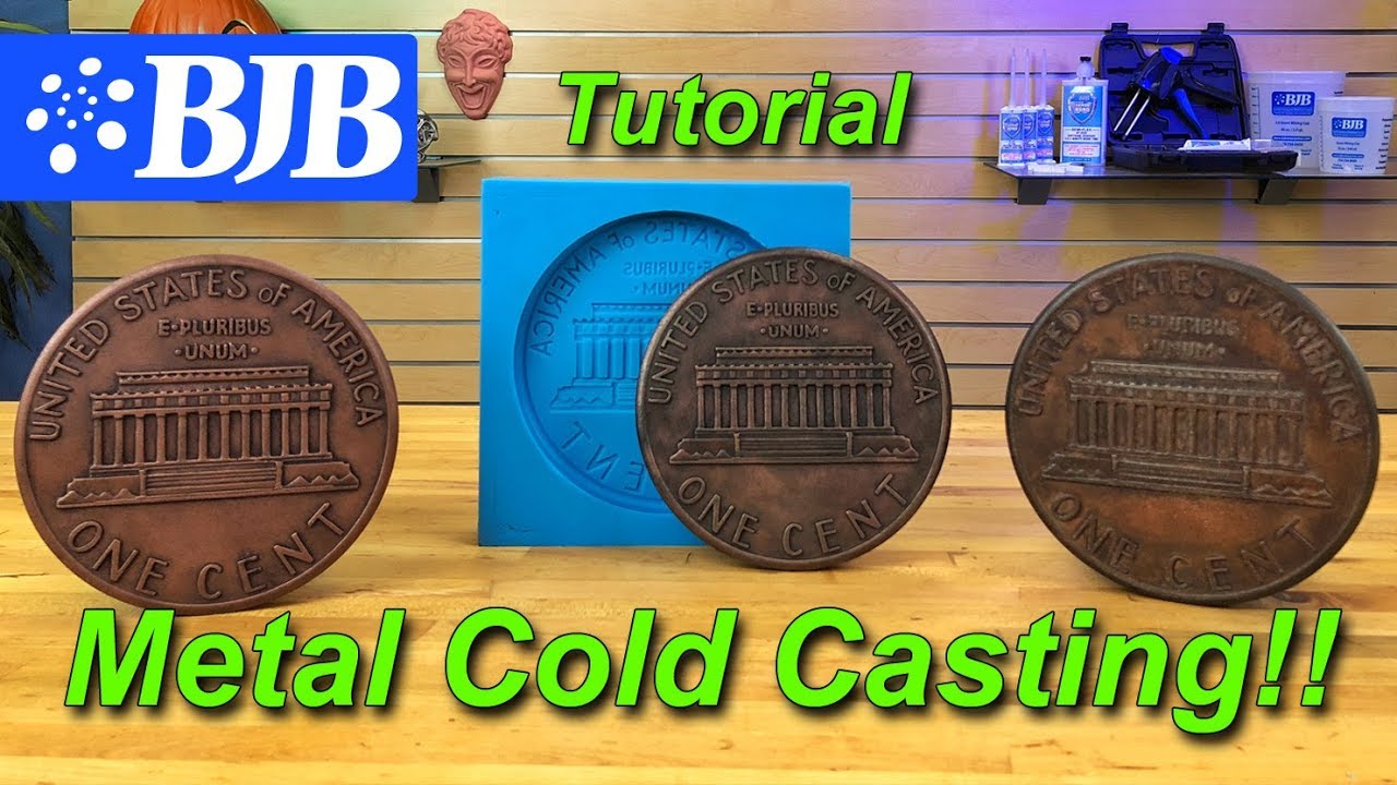 Metal Cold Casting | TC-808 Jet Black & Metal Powder