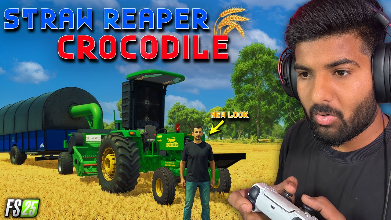 Crocodile 🐊 & Eagle 🦅 Tudi Wali Machine  | FS25 | Happy Goldsmith