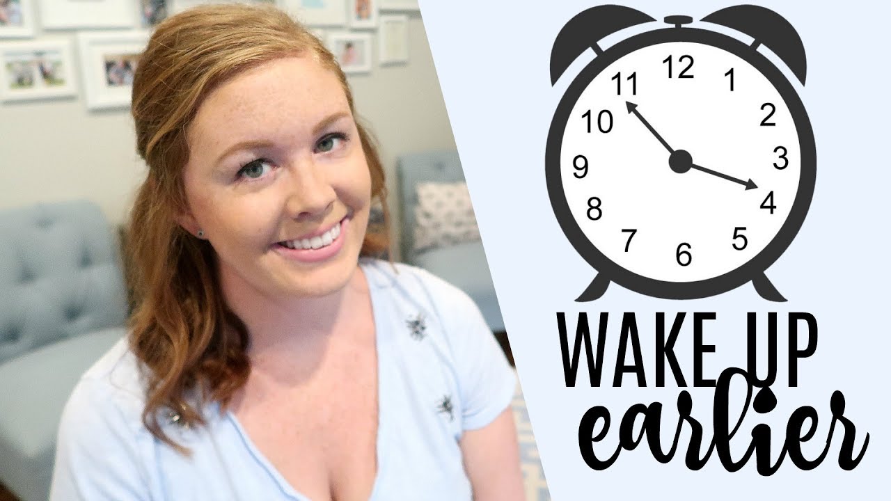 ⏰ How to Wake Up Early and Not Feel Tired | GET MORE DONE!