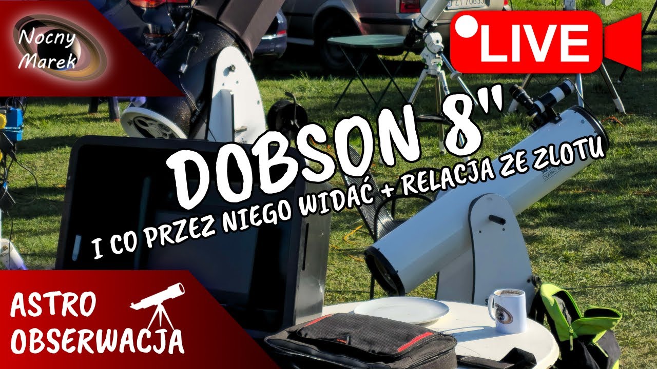 Najbardziej polecany teleskop na start - Dobson 8
