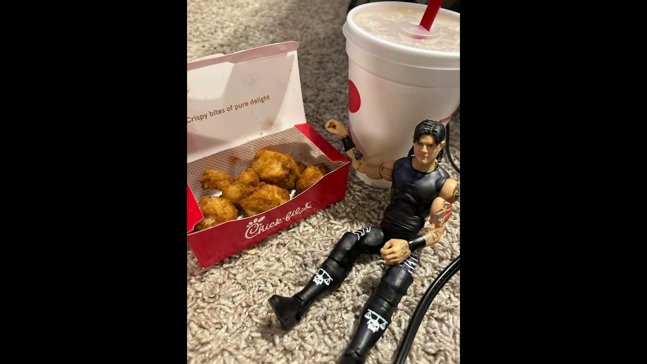 Dominic had a little to much chicken nuggets ￼