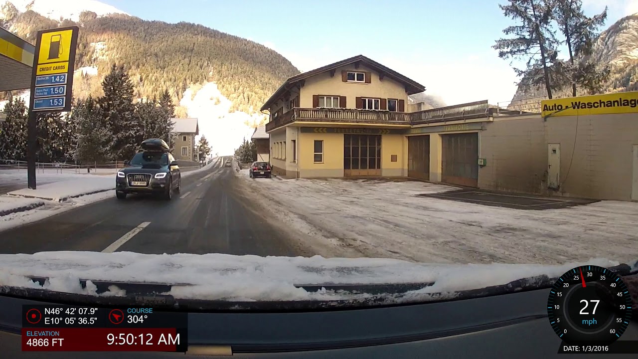 Road Trip Switzerland (1): Route 27 Near Zernez, Graubünden