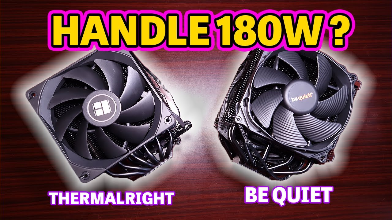 Peerless Assassin 120mm Black Vs Dark Rock Pro 4 CPU Coolers