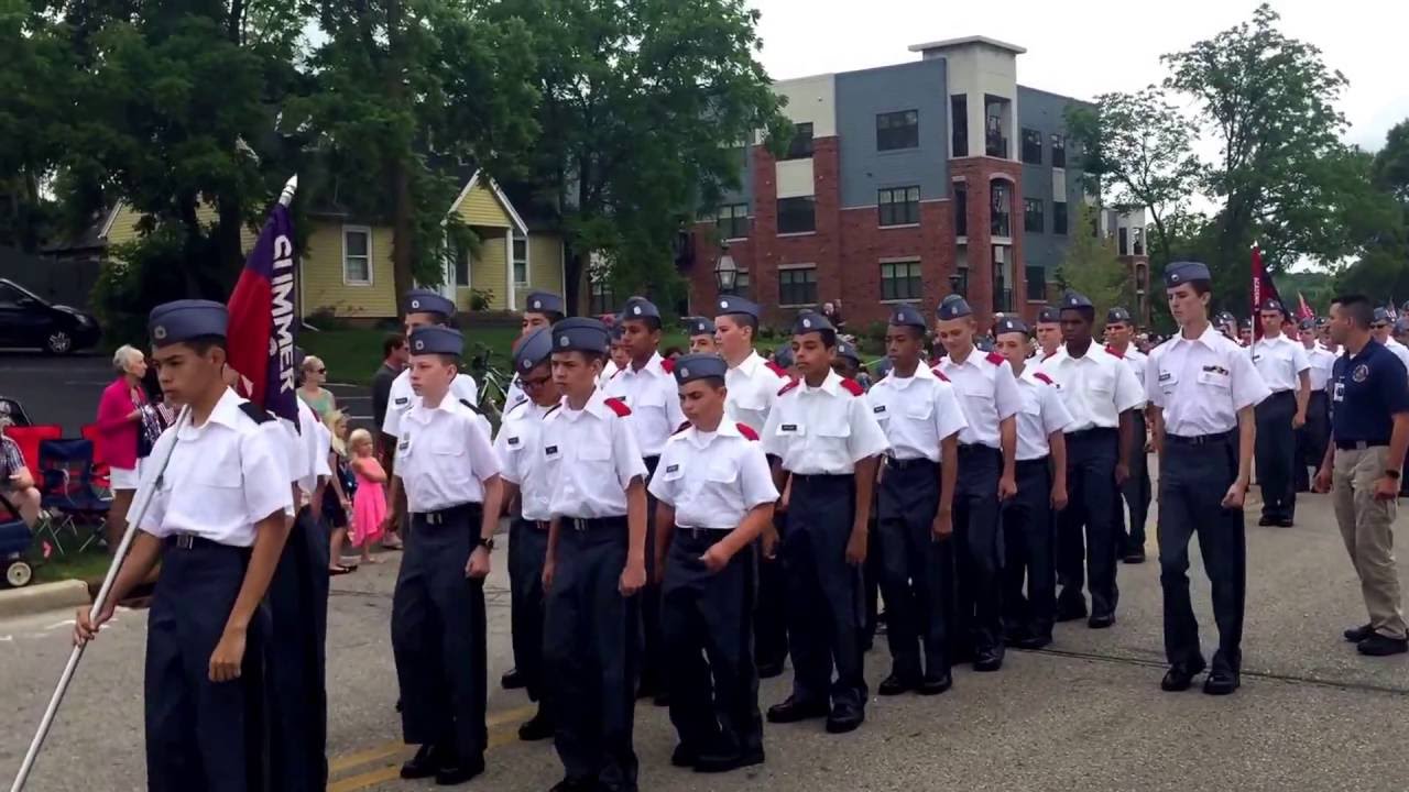 Delafield's 4th of July Parade - St. John's Northwestern Military Academy Summer OPS 2016