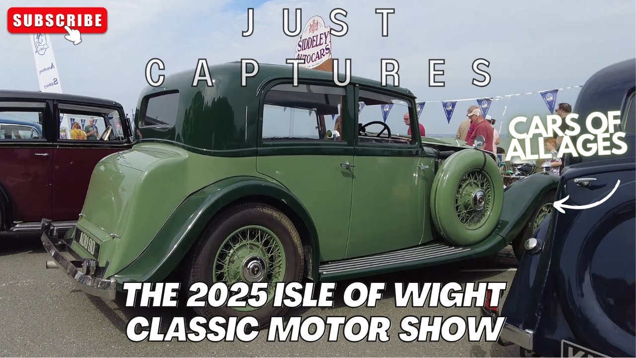 The 2025 Isle of Wight Classic Motor Show Walk Around (Ryde)