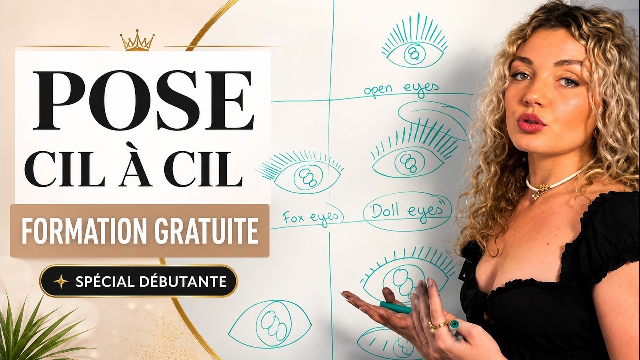 FORMATION EXTENSION DE CIL GRATUITE : POSE CIL À CIL
