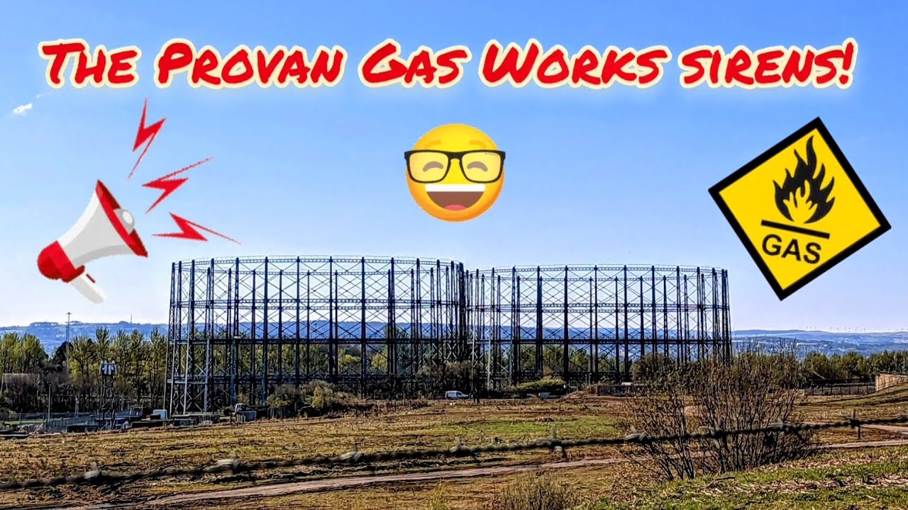 🎉 Surprise video! First ever YouTube recording of the Provan Gas Works sirens! 🏭🔊🤩