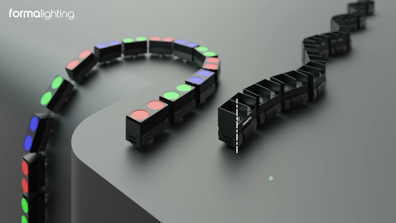 Formalighting - LED Linear Lighting  Design - Cobra Flex Chain Installation & Product Detail