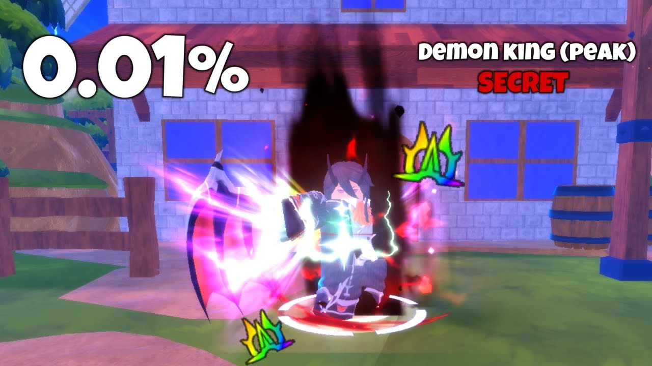 Almighty Demon King (Peak) Showcase in Anime Defenders!