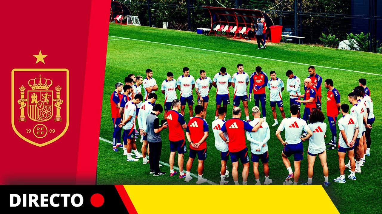 🔴 EN DIRECTO: Entrenamiento de la SELECCIÓN ESPAÑOLA en SUIZA de la UEFA Nations League 2024