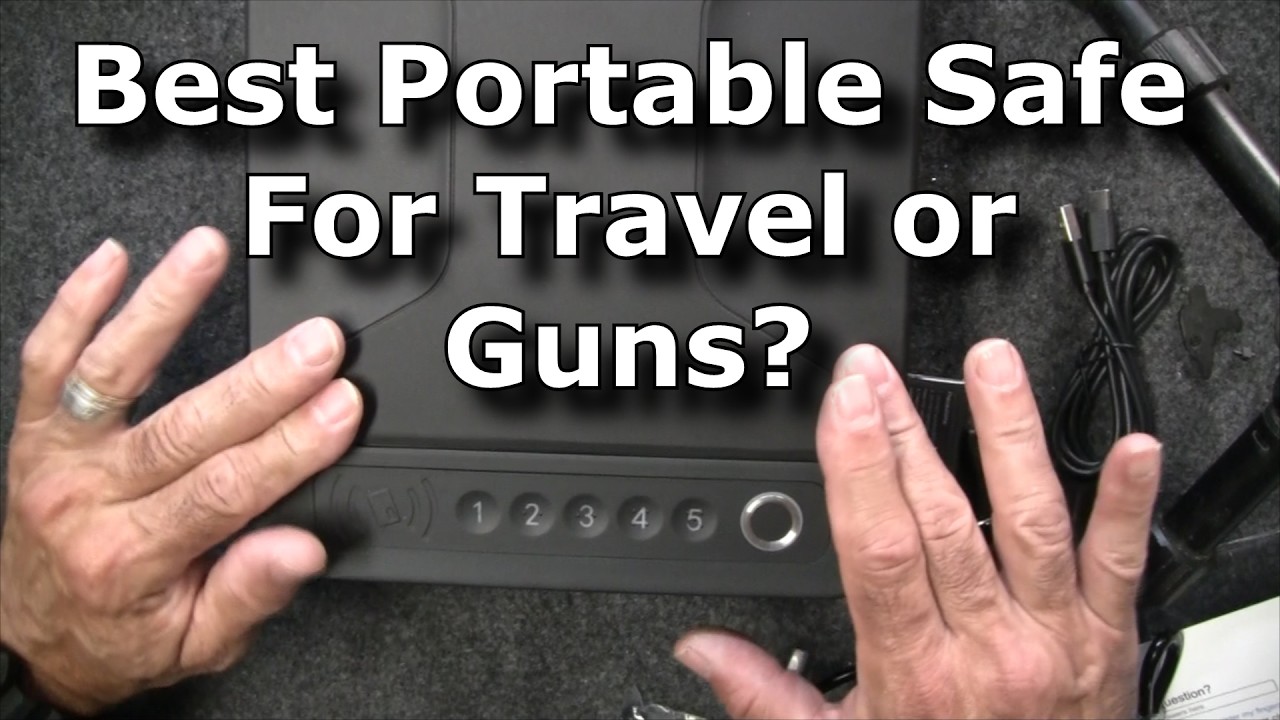 Ainiro Portable Travel Pistol Safe Complete Review and Demonstration