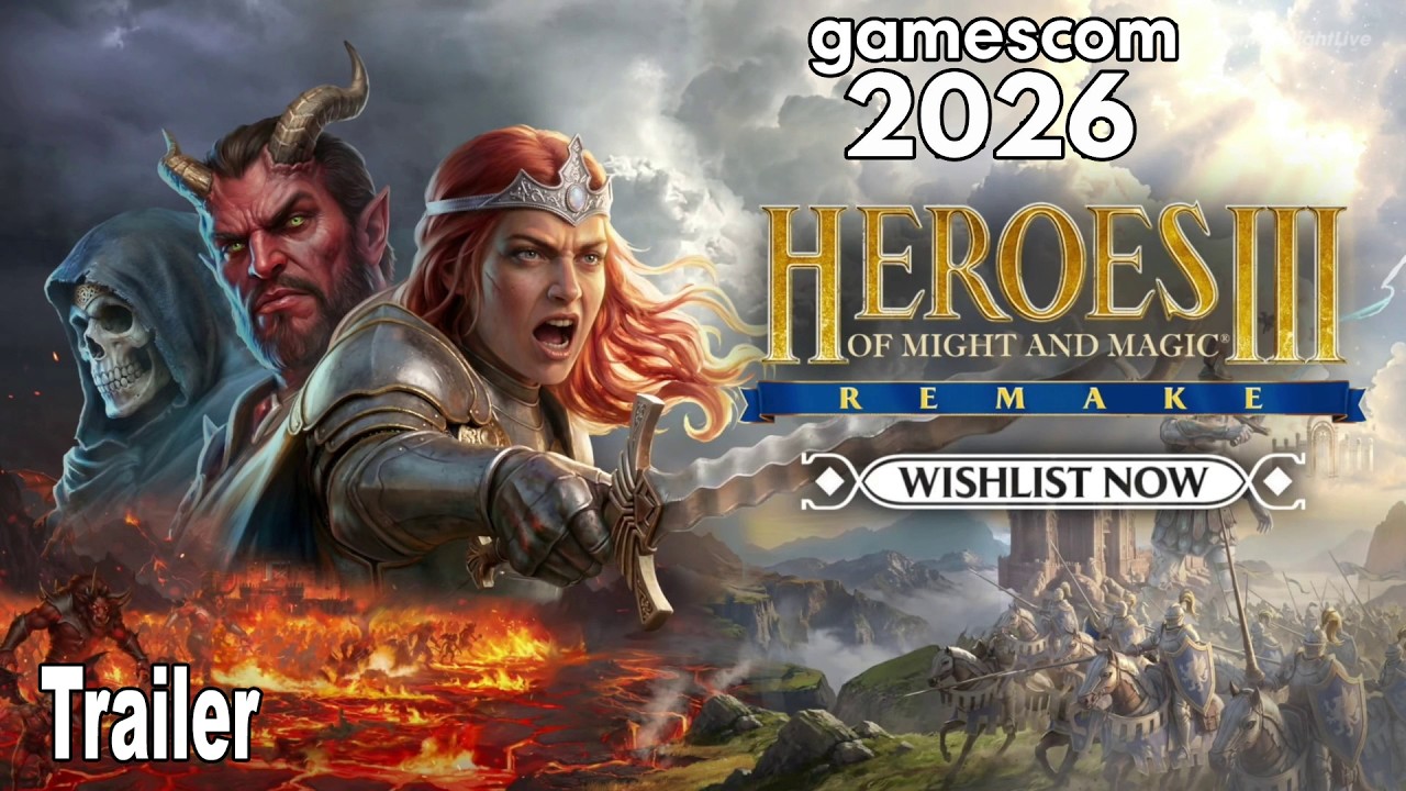 Heroes of Might and Magic III Remake Reveal Trailer