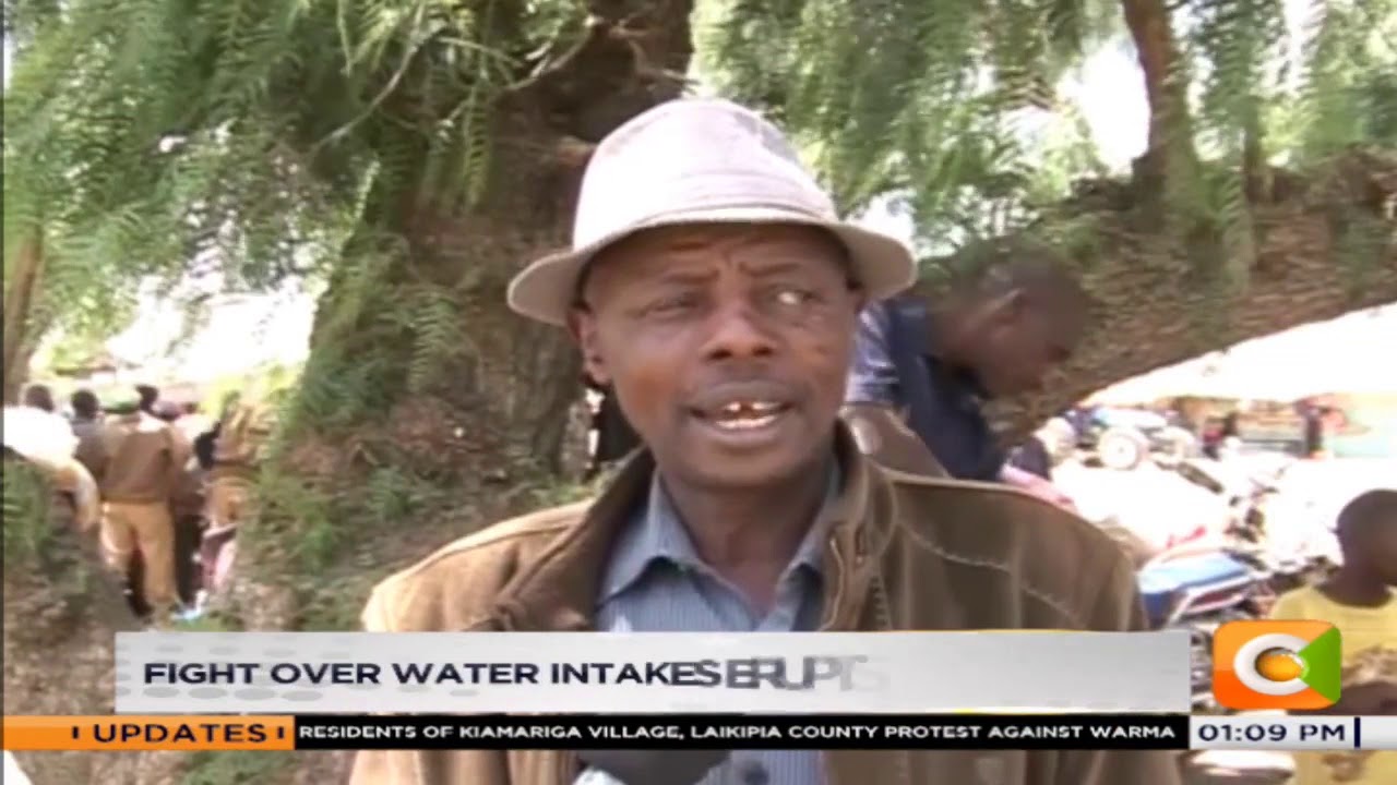 Fight over water intakes erupts in  kiamariga