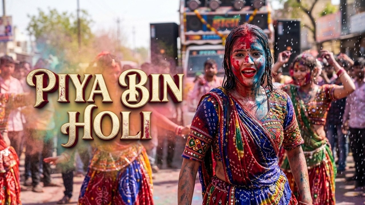 Piya Bin Holi | Holi Special Dance Song | Emotional Color Festival Anthem