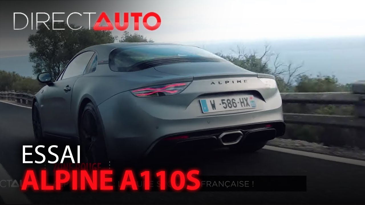 ESSAI : ALPINE A110 S : La pure sportive française !