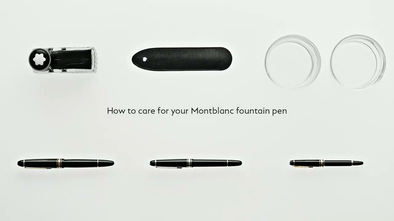 Montblanc - How to Care For Your Montblanc Fountain Pen l Jura Watches
