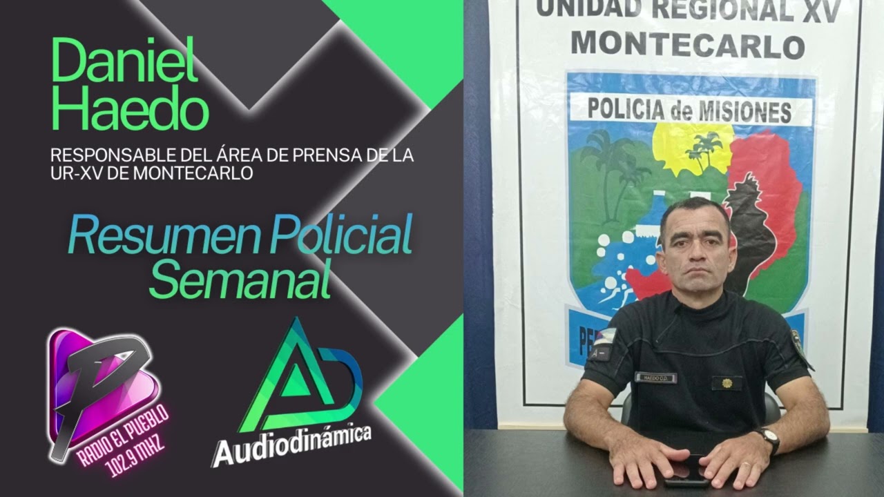 Reuniones barriales, megaoperativo con resultados positivos y siniestros viales | Resumen Policial