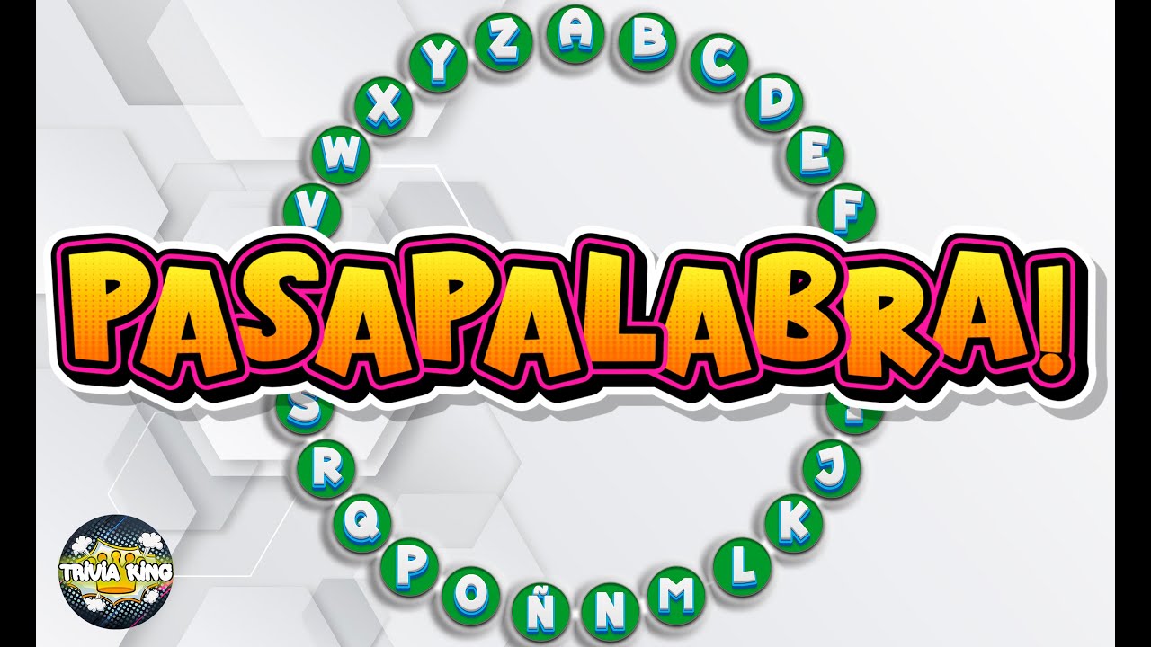 PASAPALABRA - ROSCO 9 - TRIVIA KING 👑