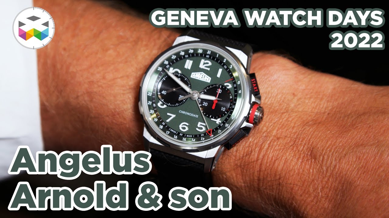 Geneva Watch Days 2022 - Arnold & Son and Angelus