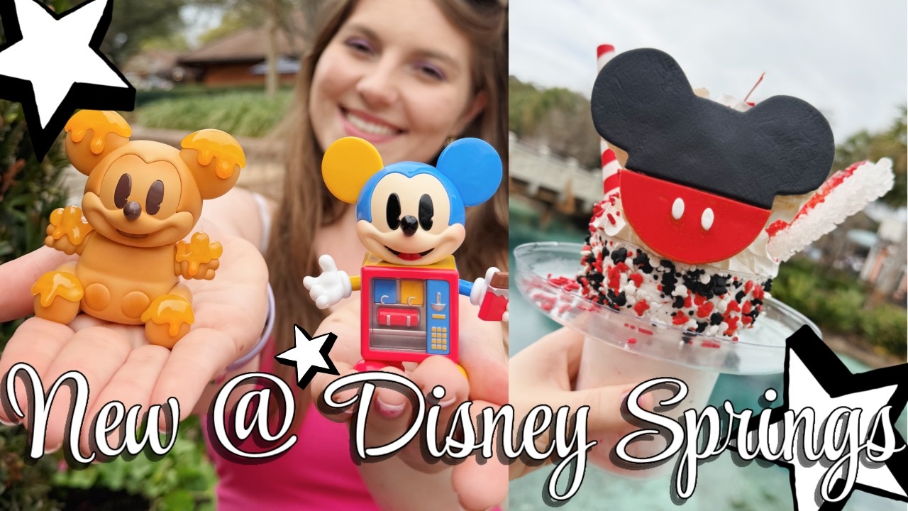 Видеоблог из Disney Springs | Новые молочные коктейли в CrazyShake Pop-Up, сюрпризы в коробках и ...