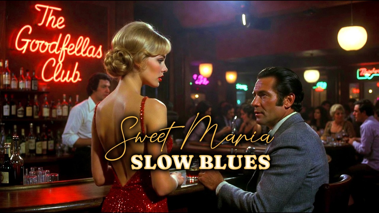 Sweet Maria | The Woman in Red | Slow Blues (Official Animation)