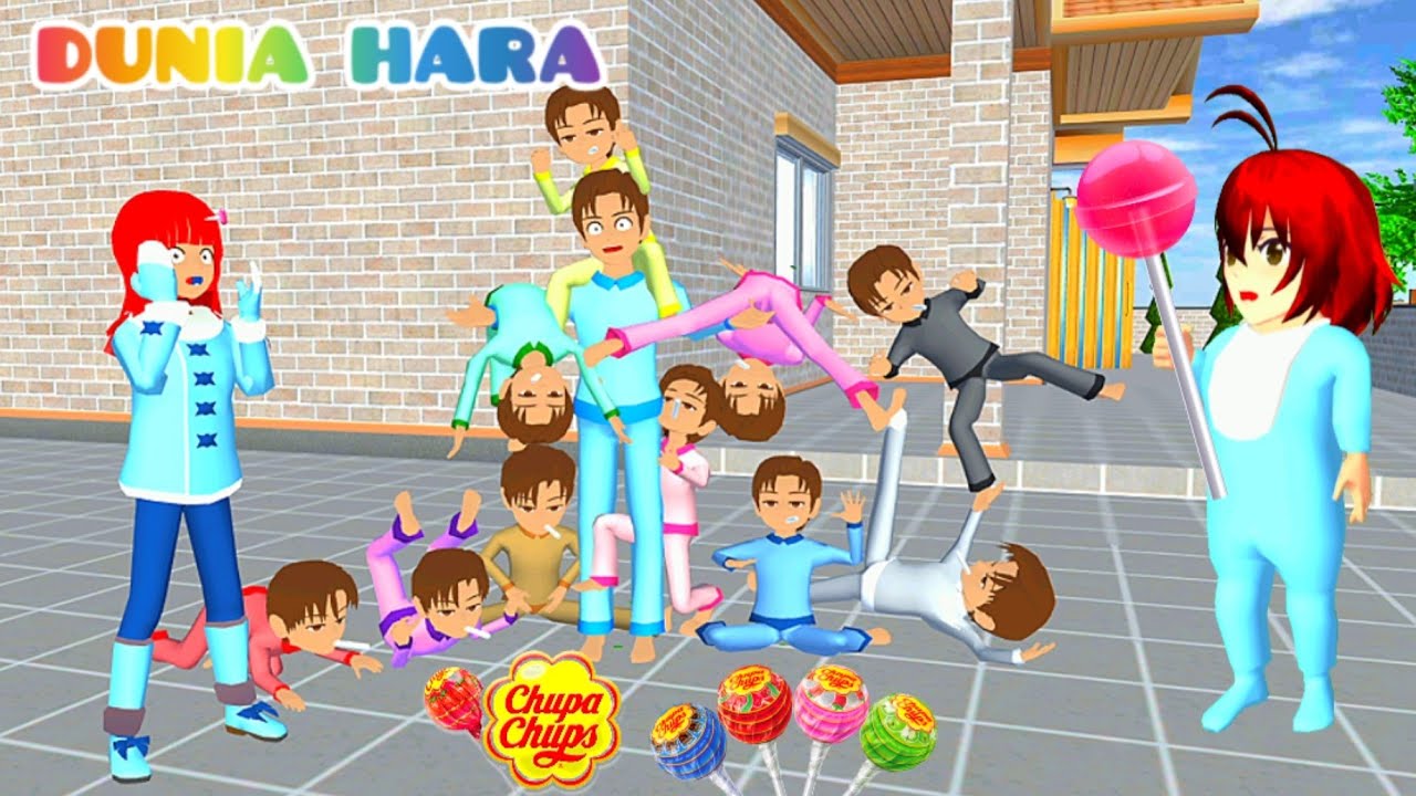 Yuta Hamil Melahirkan Bayi Kembar Sampai Pecah Ketuban 😱| Permem Chula Chups Raksasa | Sakura
