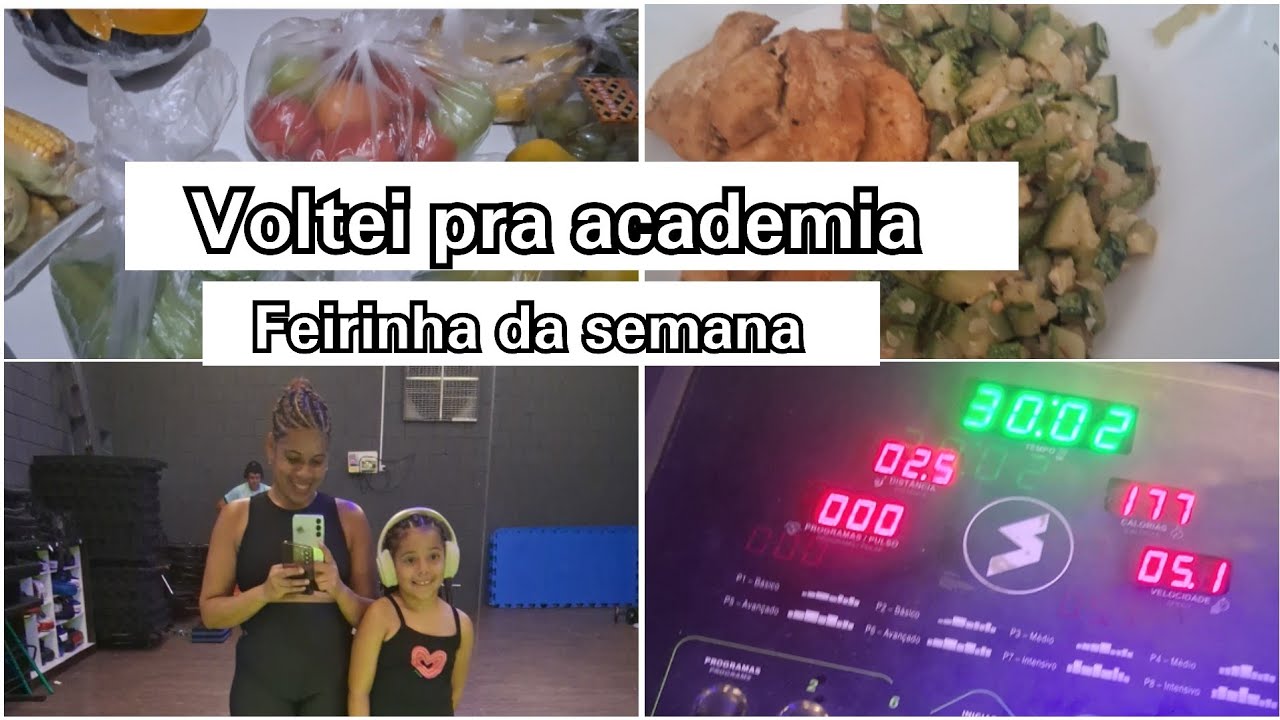 DE VOLTA AOS TREINOS/FERINHA DA SEMANA!DIARIO DA DIETA!