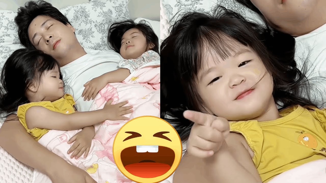 如果我没记错，这好像是我的老公吧？还被女儿嫌弃我跟小孩抢😭