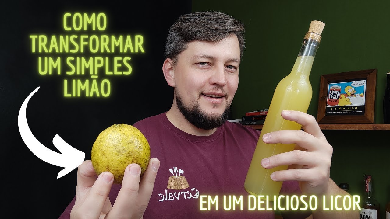 Aprenda a fazer um delicioso licor de limão!