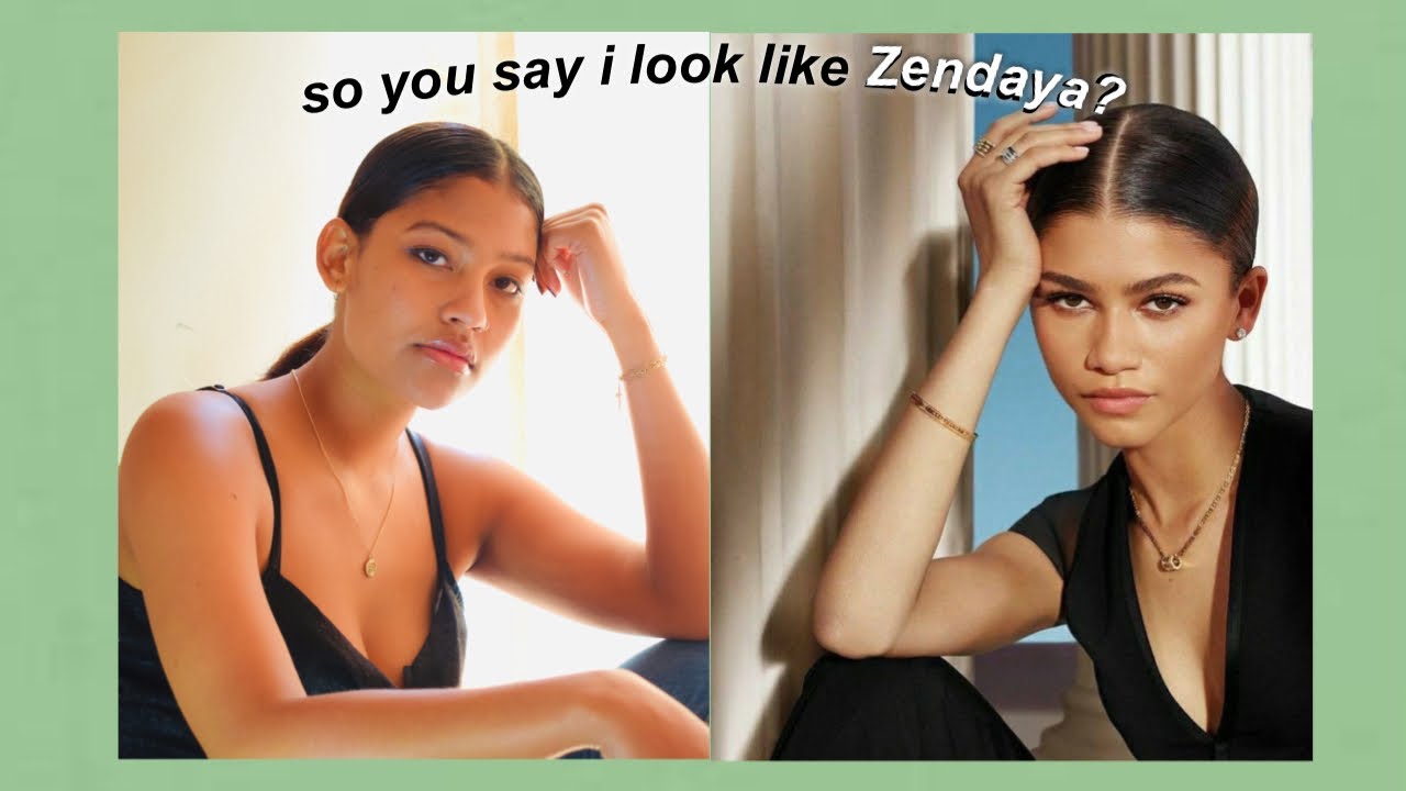 Recreating Zendaya&rsquo;s instagram pictures *lookalike edition*